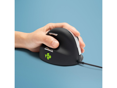 MOUSE USB OPTICAL BREAK/L. BLACK RGOHELELA R-GO TOOLS