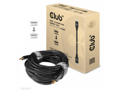 CABLE HDMI TO HDMI 10M/M/M CAC-2313 CLUB3D