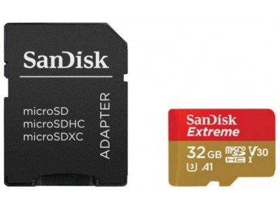 MEMORY MICRO SDHC 32GB UHS-I/W/A SDSQXAF-032G-GN6AT SANDISK