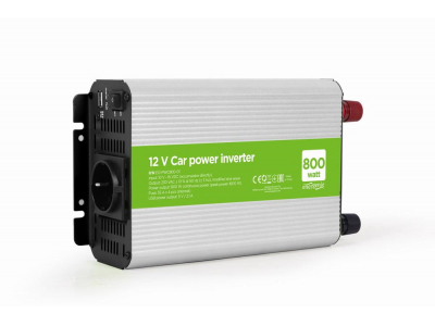 POWER INVERTER CAR 12V 800W/EG-PWC800-01 GEMBIRD