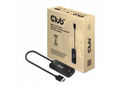 I/O ADAPTER USB-C TO USB/HDMI/M/F CAC-1336 CLUB3D