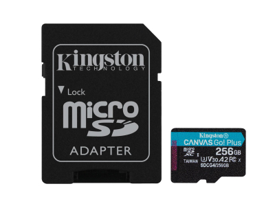 MEMORY MICRO SDXC 256GB UHS-I/SDCG4/256GB KINGSTON