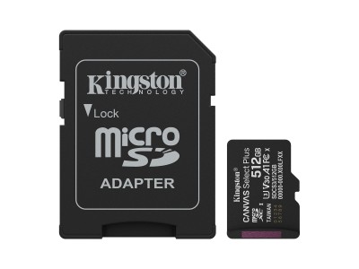 MEMORY MICRO SDXC 512GB UHS-I/W/ADAPTER SDCS3/512GB KINGSTON
