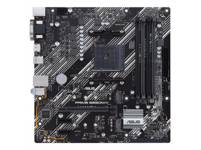 Mainboard|ASUS|AMD B550|SAM4|MicroATX|2xPCI-Express 3.0 1x|2xM.2|1xPCI-Express 4.0 16x|Memory DDR4|Memory slots 4|1x15pin D-sub|1xDVI|1xHDMI|6xUSB 3.2|1xPS/2|1xRJ45|3xAudio port|PRIMEB550M-K
