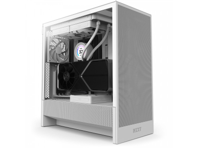 Case|NZXT|H5 Flow|MidiTower|Case product features Transparent panel|Not included|ATX|EATX|MicroATX|MiniITX|Colour White|CC-H52FW-01