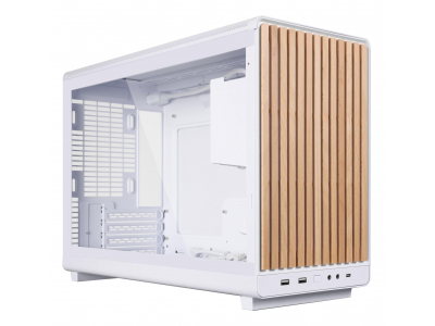 Case|LIAN LI|micro ATX/Micro-ITX|White/Wood|Micro Tower|PC|Lian Li A3 mATX / ITX Glass Edition White (G99.A3W-WDG.00)|G99.A3W-WDG.00