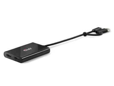 I/O ADAPTER USB-C TO HDMI/DUAL CSV-1475 CLUB3D