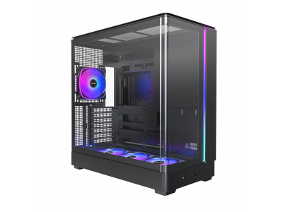 Case|MONTECH|micro ATX/Mini-ITX|Black|Midi Tower|PC|KING 45 PRO|KING45PRO(B)