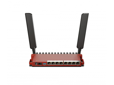 Wireless Router|MIKROTIK|Wireless Router|Wi-Fi 6|IEEE 802.11ax|USB 3.0|8x10/100/1000M|1xSPF|Number of antennas 2|L009UIGS-2HAXD-IN