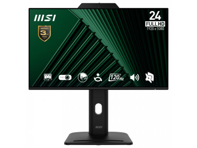 LCD Monitor|MSI|PRO MP242PMG|23.8"|Business|Panel IPS|1920x1080|16:9|120 Hz|1 ms|Speakers|PROMP242PMG
