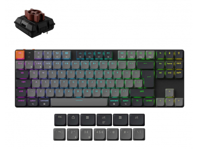 KEYBOARD WRL K1 RGB/BLACK K1X-H3 KEYCHRON