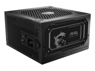 Power Supply|MSI|MAG A850GL PCIE5 II|850 Watts|Efficiency 80 PLUS GOLD|PFC Active|MAGA850GLPCIE5II