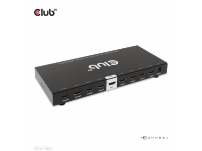 VIDEO SPLITTER HDMI 8PORT/3D 4K 60HZ CSV-1383 CLUB3D