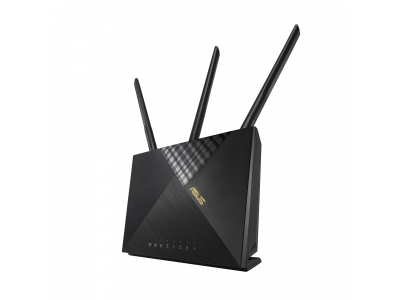 Wireless Router|ASUS|Wireless Router|1800 Mbps|Wi-Fi 5|Wi-Fi 6|1 WAN|4x10/100/1000M|Number of antennas 4|4G-AX56