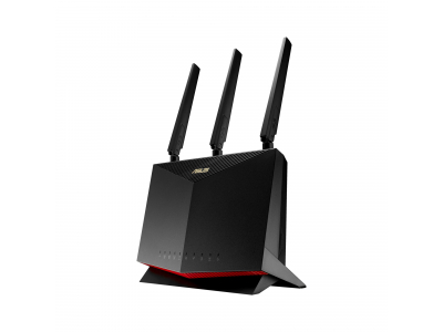 Wireless Router|ASUS|Wireless Router|2600 Mbps|Wi-Fi 5|USB 2.0|1 WAN|4x10/100/1000M|Number of antennas 4|4G-AC86U