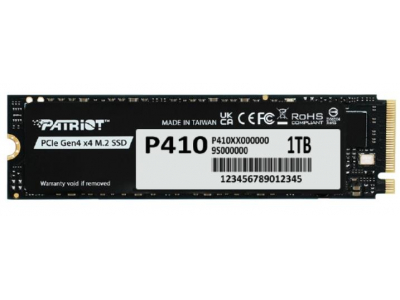 SSD|PATRIOT|320xTBW rating|NVMe Yes|PCI Express|M.2|1000 GB|P410P1TBM28H