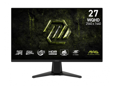 LCD Monitor|MSI|27 "|2560 x 1440 pixels|Wide Quad HD|Native aspect ratio 16:9|LCD|Flat|MAG275QFE20