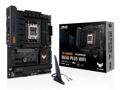 Mainboard|ASUS|AMD B650|SAM5|ATX|Memory DDR5|Memory slots 4|2xPCI-Express 4.0 1x|2xPCI-Express 4.0 16x|3xM.2|1xHDMI|1xDisplayPort|4xUSB 2.0|2xUSB 3.2|2xUSB-C|1xRJ45|5xAudio port|TUFGAMINGB650-PLUSWIFI