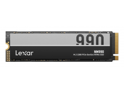 SSD|LEXAR|NM990|1TB|M.2|NVMe|Write speed 7500 MBytes/sec|Read speed 14000 MBytes/sec|2.45mm|TBW 750 TB|MTBF 1500000 hours|LNM990X001T-RNNNG
