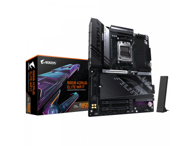 Mainboard|GIGABYTE|AMD B850|Socket AM5|ATX|RAM DDR5-SDRAM|4xSlots|Wi-Fi Yes|Bluetooth Yes|3xNumber of M.2 (M) slots|B850 A ELITE WF7|B850AELITEWF71.1