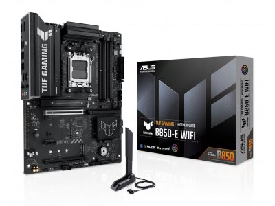 Mainboard|ASUS|AMD B850|SAM5|ATX|Memory DDR5|Memory slots 4|1xPCI-Express 4.0 1x|1xPCI-Express 4.0 16x|1xPCI-Express 5.0 16x|3xM.2|1xHDMI|1xDisplayPort|3xUSB 2.0|4xUSB 3.2|1xUSB-C|1xRJ45|3xAudio port|TUFGAMINGB850-EWIFI