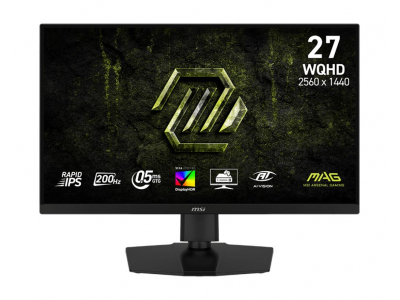 LCD Monitor|MSI|27 "|2560 x 1440 pixels|Wide Quad HD|Native aspect ratio 16:9|LCD|Flat|MAG274QPFE20