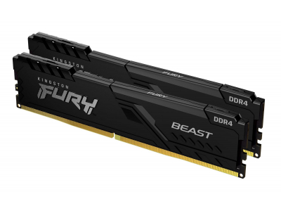 MEMORY DIMM 16GB PC28800 DDR4/KIT2 KF436C17BBK2/16 KINGSTON