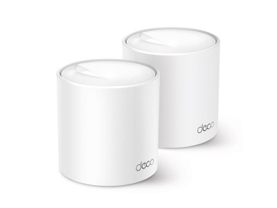 Wireless Router|TP-LINK|Wireless Router|2-pack|5400 Mbps|Mesh|IEEE 802.11a|IEEE 802.11n|IEEE 802.11ac|IEEE 802.11ax|2x10/100/1000M|DECOX60(2-PACK)