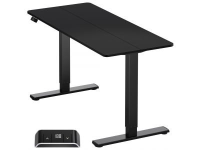 DESK MOTORISED/BLACK WDT221E-B ONKRON