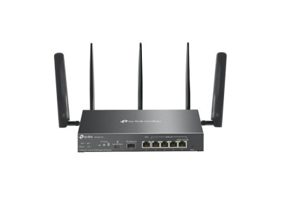 Wireless Router|TP-LINK|Omada 4G+ Cat6 AX3000 Gigabit VPN Router|Wi-Fi 6 (802.11ax)|Data speed 2402 Mbit/s|Ethernet WAN Yes|SIM card slot Yes|Ethernet LAN Yes|5xLAN ports|ER706W-4G