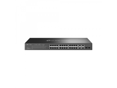 Switch|TP-LINK|SL2428P|Rack|PoE+ ports 24|250 Watts|SL2428P