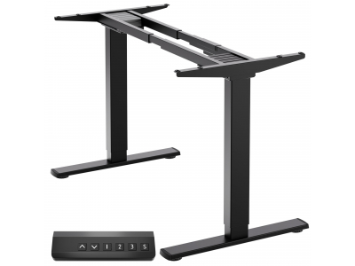 DESK FRAME MOTORISED/BLACK CDF222E-B ONKRON