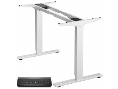 DESK FRAME MOTORISED/WHITE CDF222E-W ONKRON
