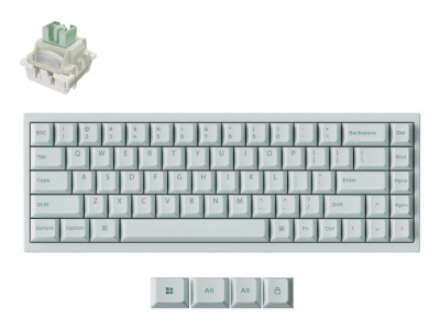 KEYBOARD USB-C Q16 HE 8K/LIGHT GREEN Q16HW-L1 KEYCHRON