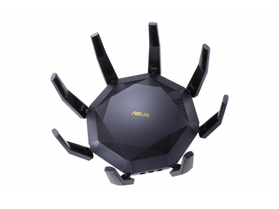 Wireless Router|ASUS|6000 Mbps|Mesh|Wi-Fi 6|USB 3.1|9x10/100/1000M|1x10GbE|1xSPF+|Number of antennas 8|RT-AX89X