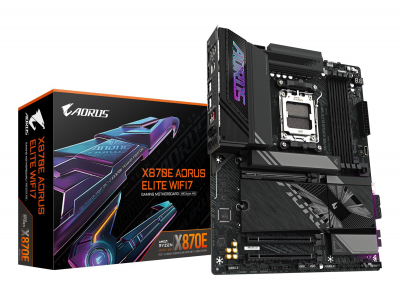 Mainboard|GIGABYTE|AMD X870E|SAM5|ATX|Memory DDR5|Memory slots 4|1xPCI-Express 3.0 4x|1xPCI-Express 4.0 4x	|1xPCI-Express 5.0 16x|4xM.2|1xHDMI|4xUSB 2.0|6xUSB 3.2|2xUSB-C|1xOptical S/PDIF|1xRJ45|2xAudio port|X870EAELITEWIFI71.2