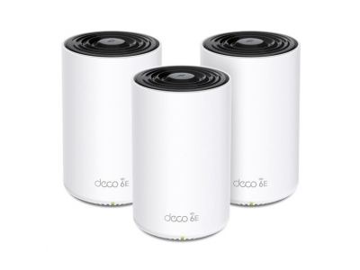 Wireless Router|TP-LINK|Wireless Access Point / Router|3-pack|5400 Mbps|Mesh|Wi-Fi 6e|3x10/100/1000M|Number of antennas 4|DECOXE75(3-PACK)