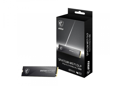 SSD|MSI|1400xTBW rating|MTBF 1500000 h|Read speed 14500 MB/s|Write speed 11000 MB/s|NVMe Yes|PCI Express 5.0|M.2|2000 GB|SPATIUM M571 DLP PCIe 5.0 NVMe M.2|S78-440Q1K0-P83