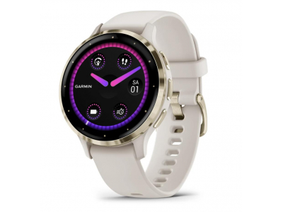 SMARTWATCH VENU 3S/IVORY/GOLD 010-02785-04 GARMIN