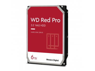 HDD|WESTERN DIGITAL|Red Pro|6TB|SATA 3.0|256 MB|7200 rpm|3,5"|WD6005FFBX