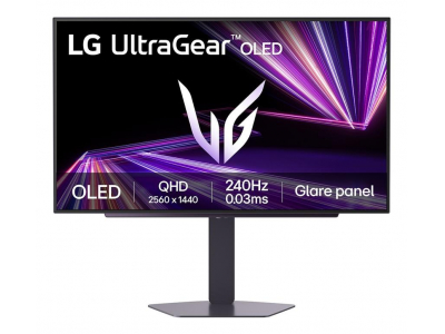 Monitor|LG|27 "|2560 x 1440 pixels|Quad HD|Native aspect ratio 16:9|OLED|Flat|27GX704A-B