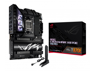 Mainboard|ASUS|AMD X870E|SAM5|ATX|Memory DDR5|Memory slots 4|2xPCI-Express 4.0 16x|2xPCI-Express 5.0 16x|4xM.2|1xHDMI|1xAudio-In|1xAudio-Out|6xUSB 3.2|2xUSB-C|2xUSB4|1xOptical S/PDIF|1xRJ45|ROGCROSSHAIRX870EHERO