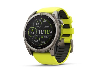 SMARTWATCH FENIX 8 SAPP. SOLAR/YELLOW 010-02907-21 GARMIN
