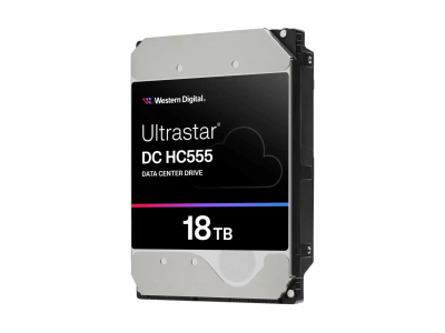 HDD|WESTERN DIGITAL|SAS3|3.5 "|Buffer 512 MB|7200 RPM| 18 TB|WUH722018CL5204 0B47747|Ultrastar DC HC555|0B47747