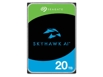 HDD|SEAGATE|SkyHawk AI| 20 TB|Serial ATA III|Buffer 512 MB|7200 RPM|3.5 "|ST20000VE003