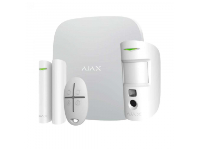 ALARM SECURITY STARTERKIT CAM/PLUS WHITE 38174 AJAX