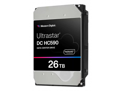 HDD|WESTERN DIGITAL ULTRASTAR|Ultrastar DC HC590|WUH722626ALE6L4 0F65672|26TB|SATA 3.0|512 MB|7200 rpm|3,5"|0F65672