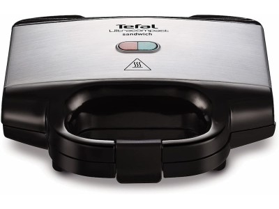Tefal SM 1552 Ultracompact - Sandwichmaker - 700 W - Edelstahl/Schwarz (SM1552)