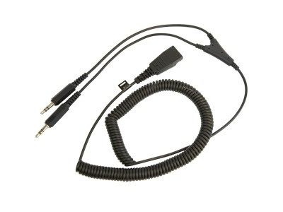 GN Netcom - Headset-Kabel - Quick Disconnect - Mini-Phone 3,5 mm (M) - 2 m (8734-599)