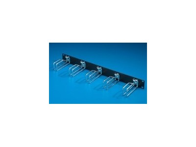 Rittal Marshalling Panel - Kabelführungsplatte für Schaltschrank - RAL 9005 - 1U (7257.005)